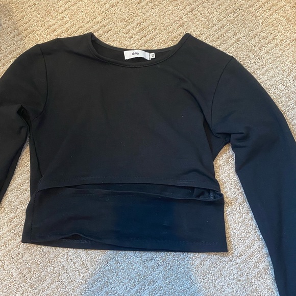 Black cut out tee - Picture 2 of 3